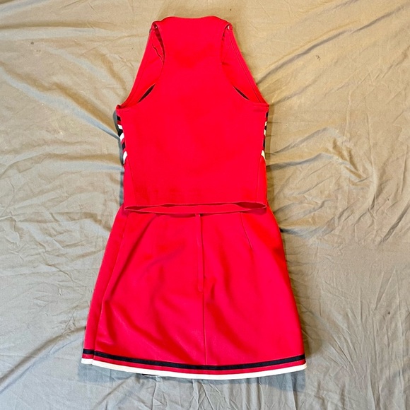 West Plains Zizzers Pro Cheerleading Uniform Cheerleader Costume Girls 14/16 - Picture 8 of 10